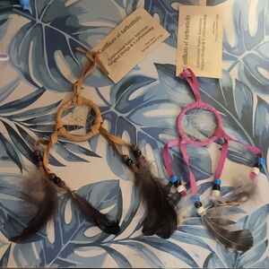 Dreamcatcher Set with Feathers